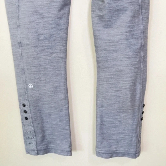 LULULEMON | RIDE ON CROP REFLECTIVE GREY SLUB DENIM - Picture 10 of 14